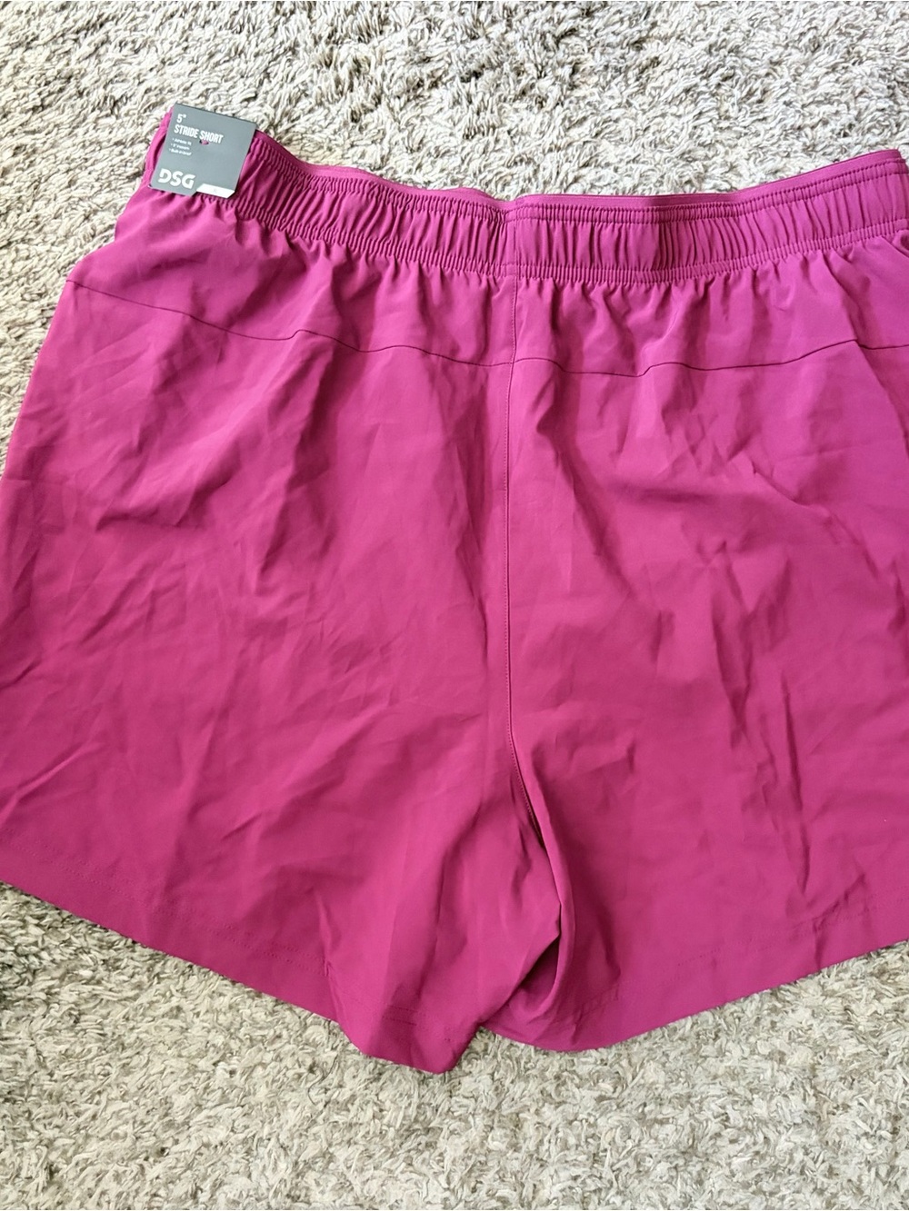 DSG Men’s Raspberry Sherbet color Athletic Shorts